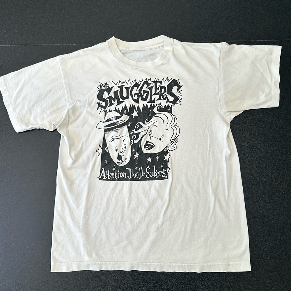 Vintage Punk/Garage Smugglers t-shirt from early 1990s